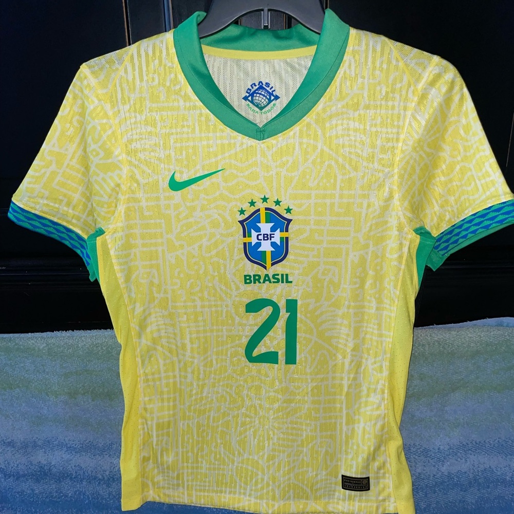 Endrick Brazil Debut Jersey